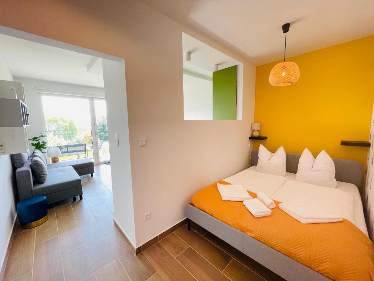 Panorama Superior Apartments - Pool, Garden, Parking Balatonalmádi Dış mekan fotoğraf